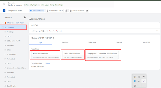 fix ga4 server side tracking, ga4 ecommerce tracking, meta pixel facebook capi