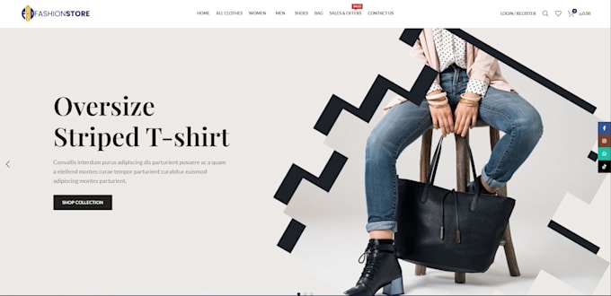 create a complete online store for your business