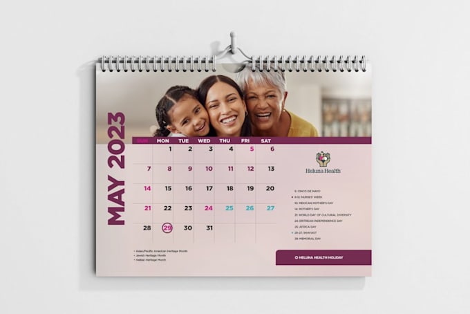 design your creative calendar 2027