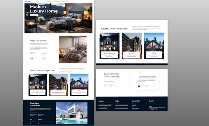 do figma landing page,UI UX design, web landing page UI UX design figma
