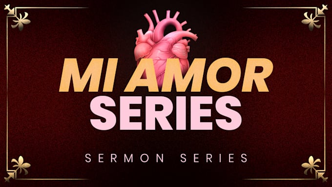 design custom christian church sermon series graphic