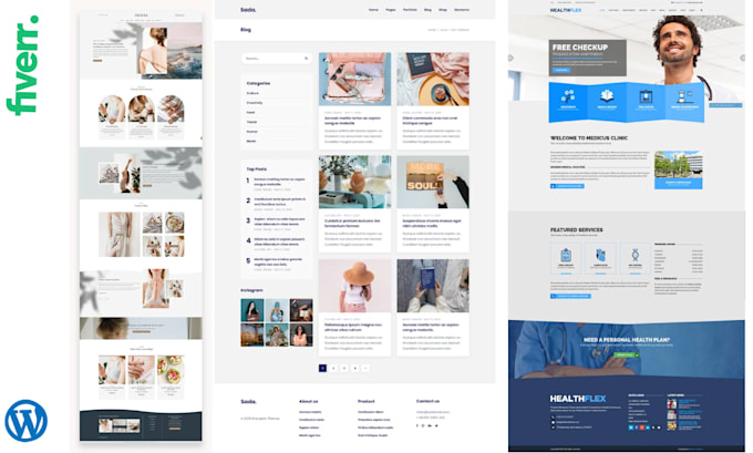 build responsive wordpress website design for your company
