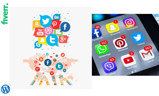set up all social media accounts and your business pages