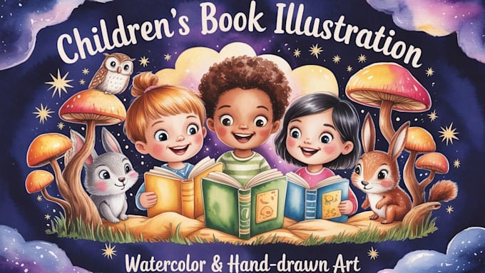 create children book children story book illustration children story kids book