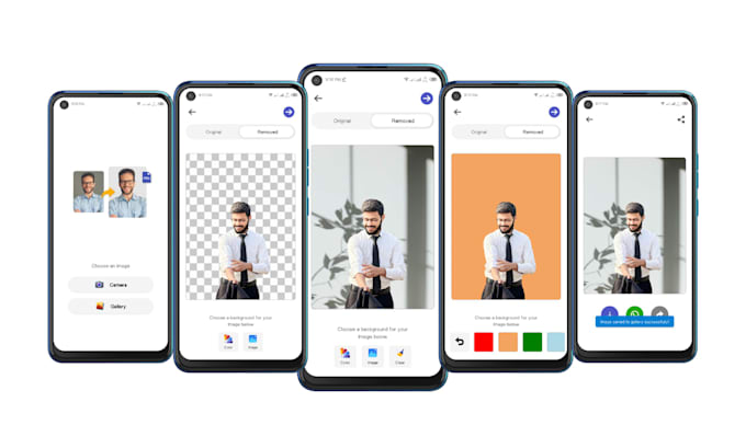 develop a react native app for android and ios mobile apps