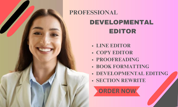 developmental edit, proofread, format fiction novel,  memoir and edit your book