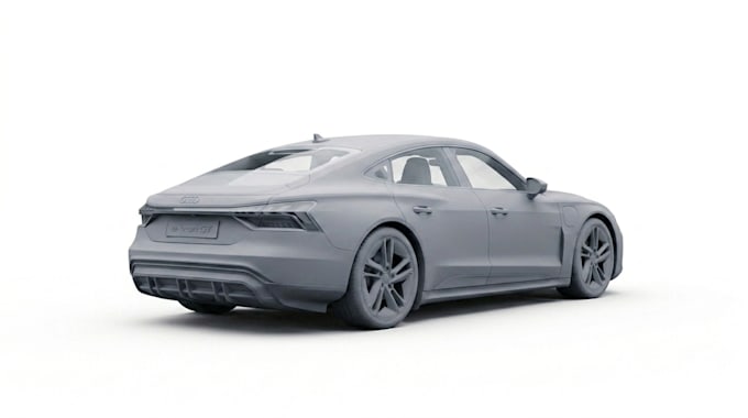 do 3d car modeling, 3d car, police car, rc car, blender car for 3d printing