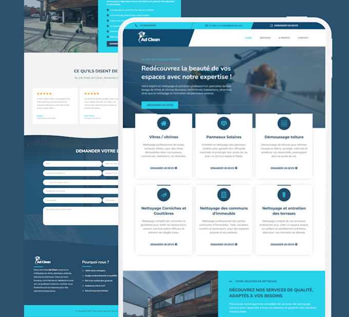 create a creative responsive wordpress landing page