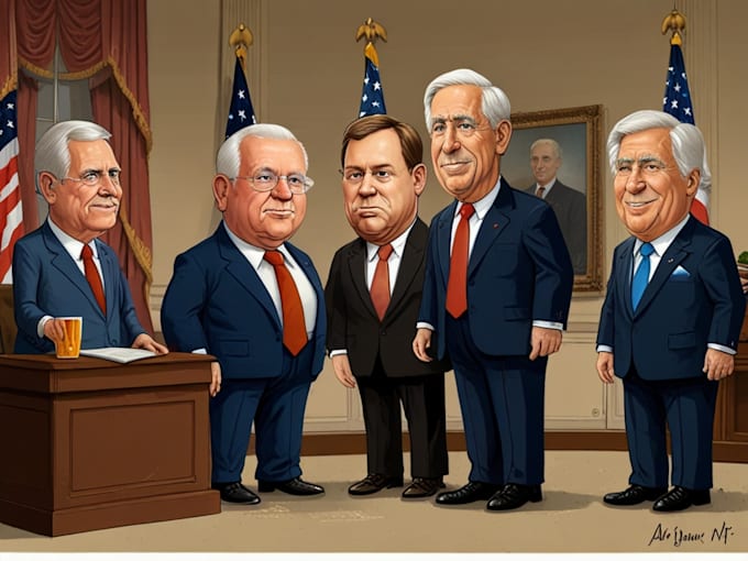 create funny political cartoons