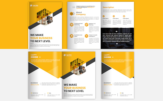 design bifold, trifold brochure and catalog