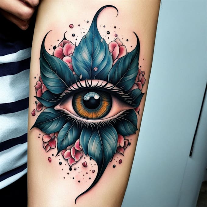 draw a realistic tattoo design