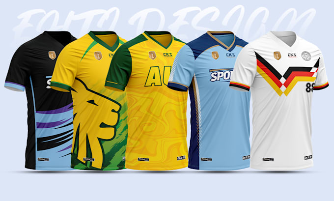 design custom sportwear jersey or teamwear sublimation
