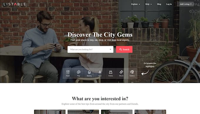 geodirectory listingpro directory website business directory hivepress