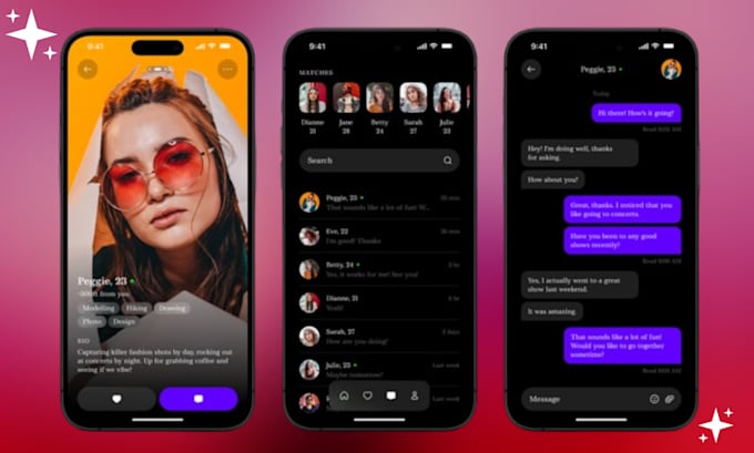 develop dating website, social dating app, tinder chat app clone onlyfans agency