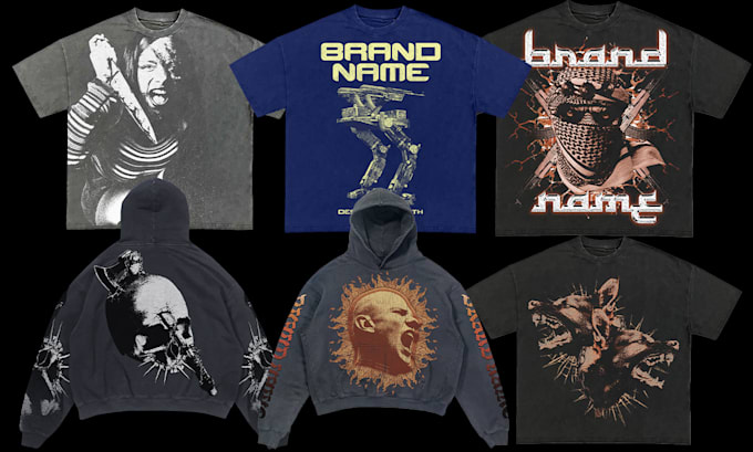 create streetwear design with digital collage