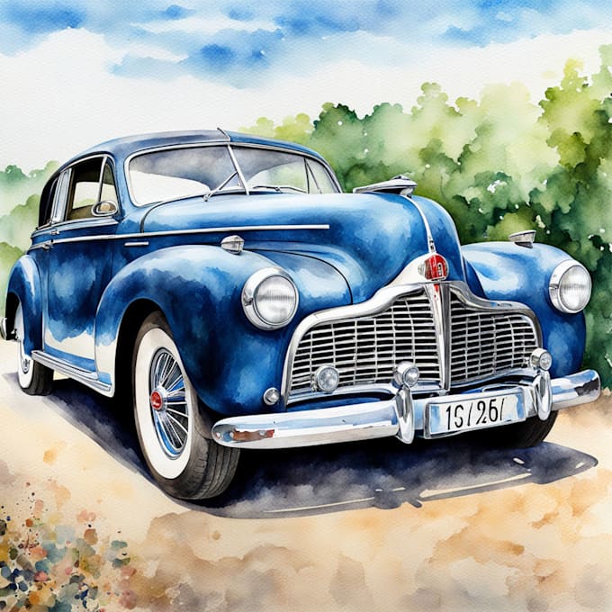 create realistic watercolor portrait style