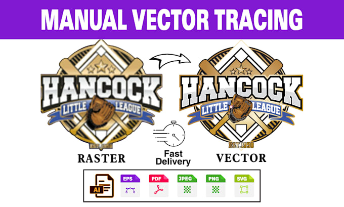 vectorize, redraw, and convert any raster image to vector