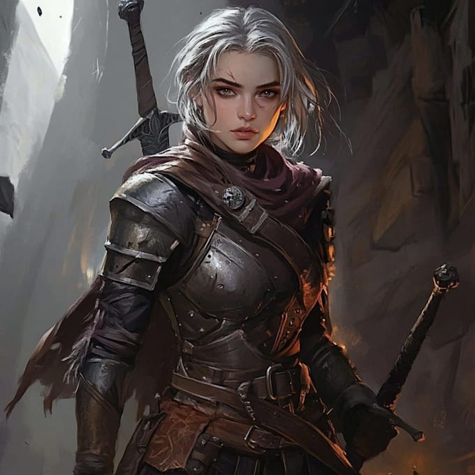 Hacer arte de personajes dnd y arte de personajes dnd