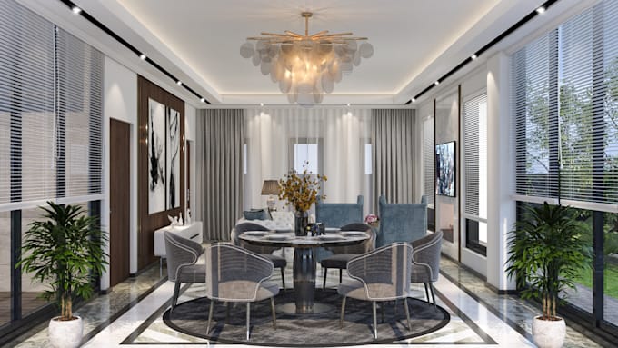 Professional 3d interior design renderings by Designer_emree | Fiverr