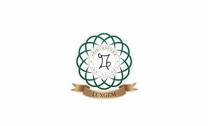 design luxury gemstone brand business logo