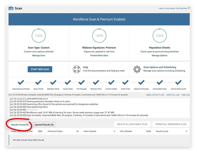 clean hacked wordpress site and remove malware virus blacklist