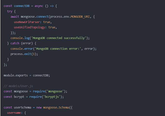 develop custom rest API using nodejs, express, mongodb, fastapi
