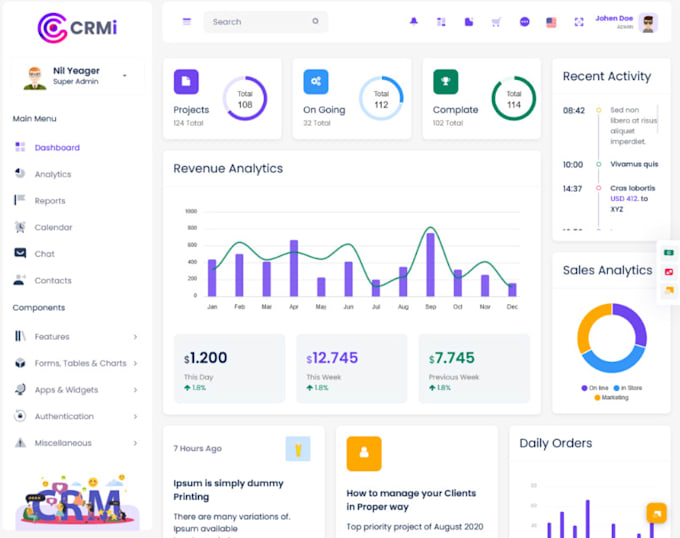 be software developer develop credit repair web app crm saas mlm hr hrm erpnext