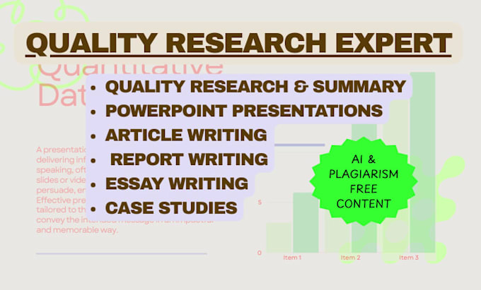 do case study analysis, research and summary writing