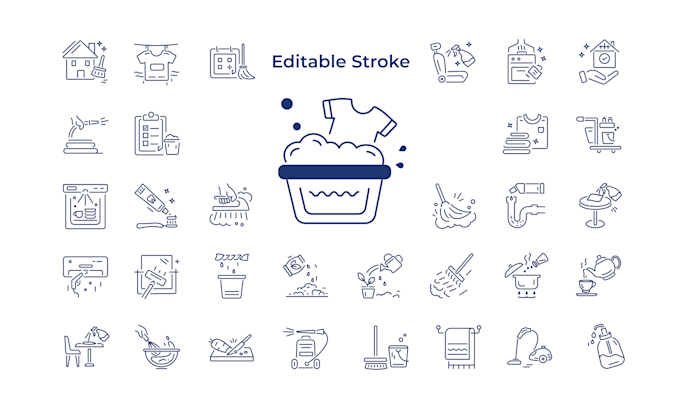 design custom vector icon set in 24 hours