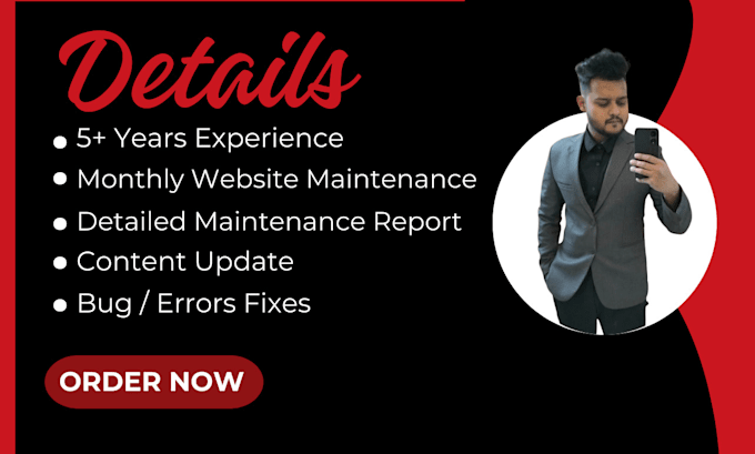 fix, maintain, and optimize your wordpress website 24x7