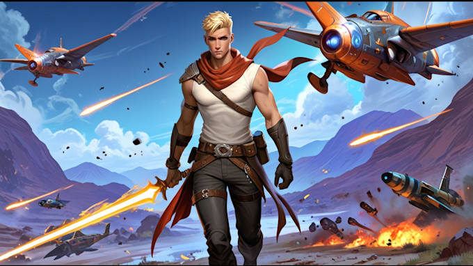 create fantasy concept art and dnd characters design