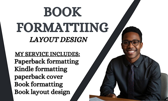 do interior ebook layout formatting, KDP journal book paperback and cover design