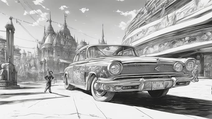 do manga arts in black and white