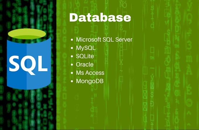 help you in sql query that used in ms sql server, mysql, oracle and mongodb