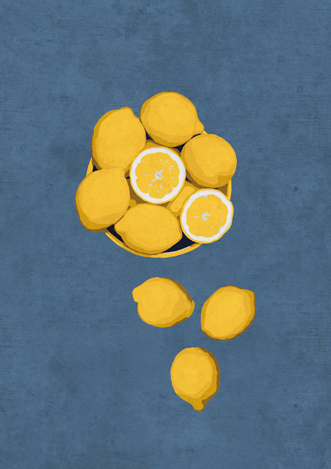 create artistic illustrations with a mediterranean style