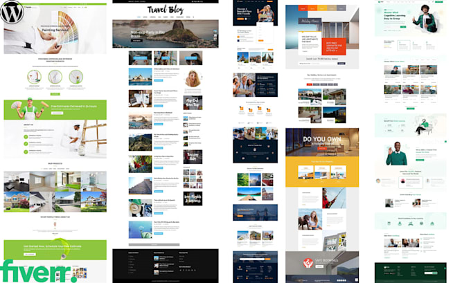 be your wordpress developer, website designer, and create business website