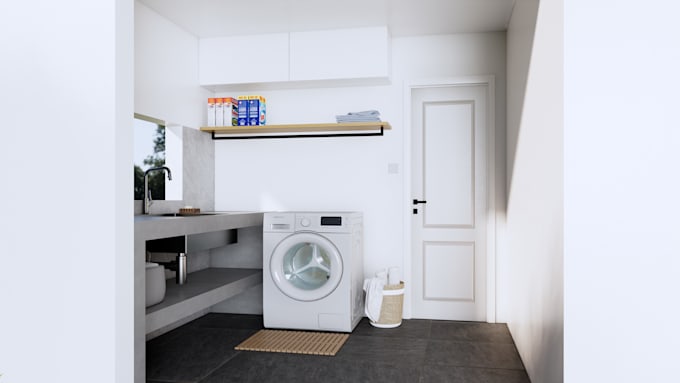 design realistic 3d interior and exterior render