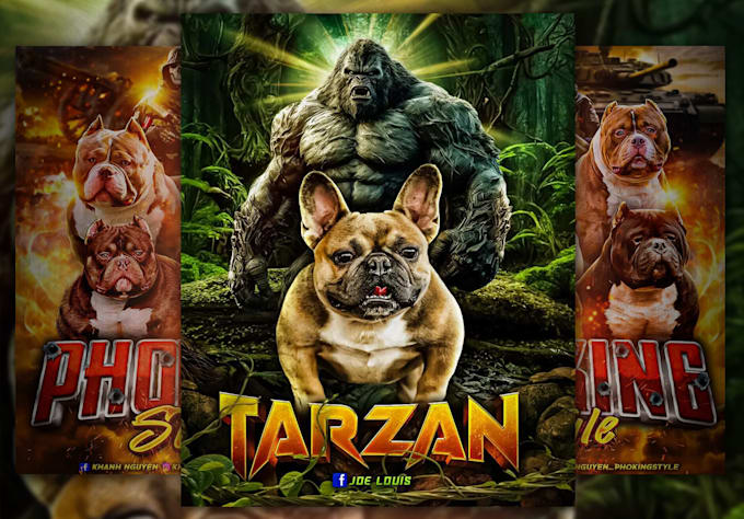 design premium dog stud, breeding, litter or kennel flyers