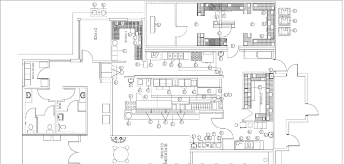 draw 2d floor plans in autocad for permits and construction