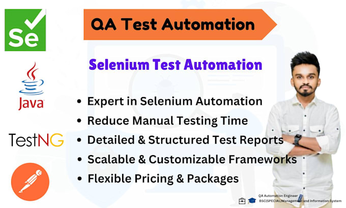 develop test automation framework in selenium with java