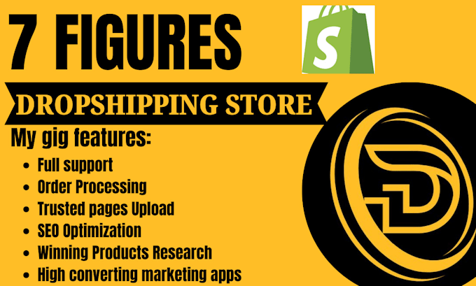 build profitable 7 figures automated shopify dropshipping store