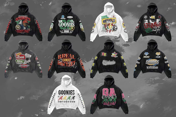 design artsy and edgy streetwear luxury clothing