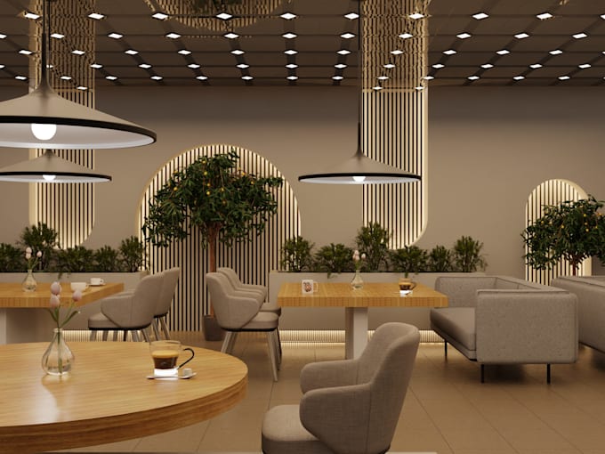 create photorealistic interior design rendering, 3d visualization