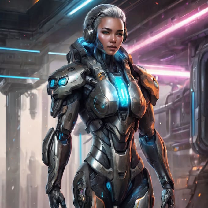 create fantasy, sci fi, character