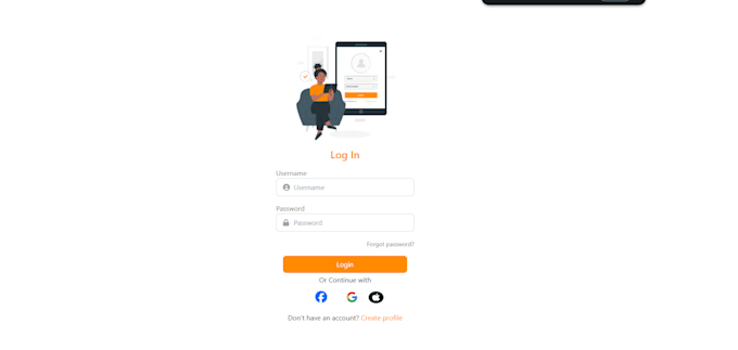 create secure web forms login register in react with social auth