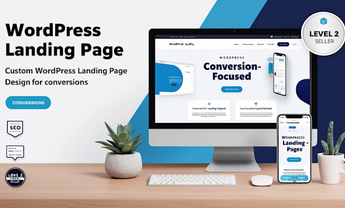 design a custom wordpress landing page for conversions