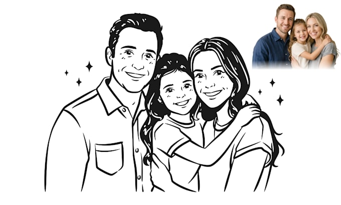 create aesthetic minimalist line art