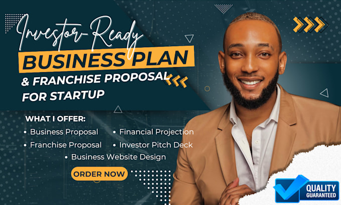 write investor ready business plan franchise proposal financial plan for startup