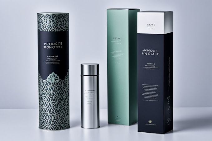 design product packaging, label, box and tube