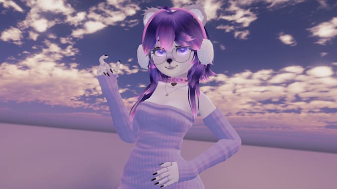 Edit and rig custom 3d vrchat avatar vr chat avatar vr chatarcter ...